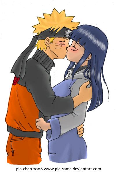 naruto and hinata kiss|More.